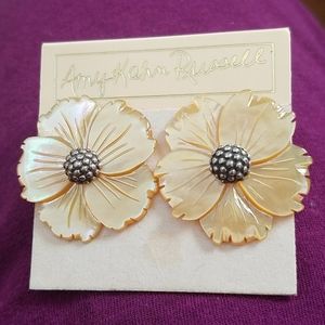 Amy Kahn Russell post earrings. AKR NWT 925